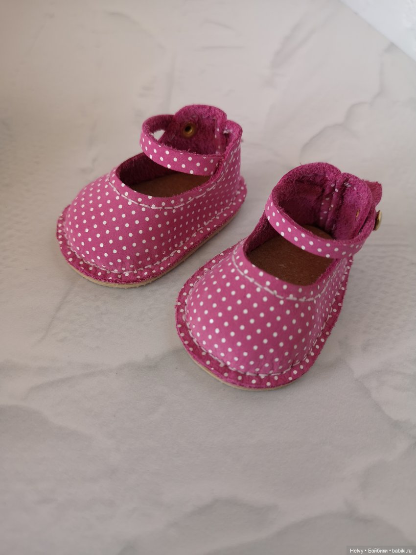 Два способа сделать туфельки для куклы