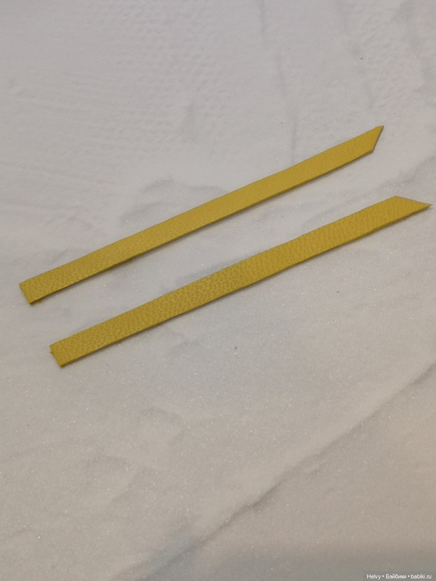 Два способа сделать туфельки для куклы