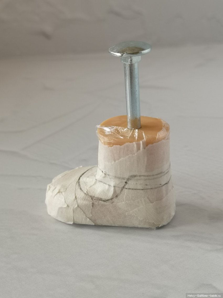 Два способа сделать туфельки для куклы (фото 8)