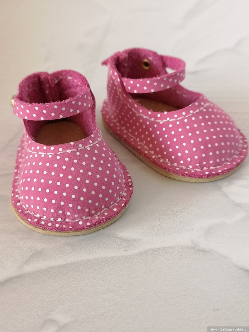 Два способа сделать туфельки для куклы