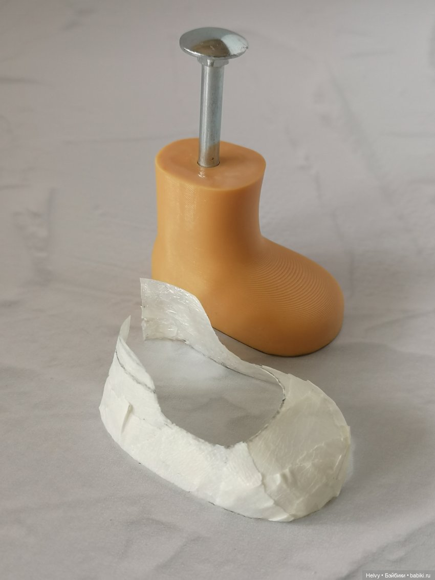 Два способа сделать туфельки для куклы