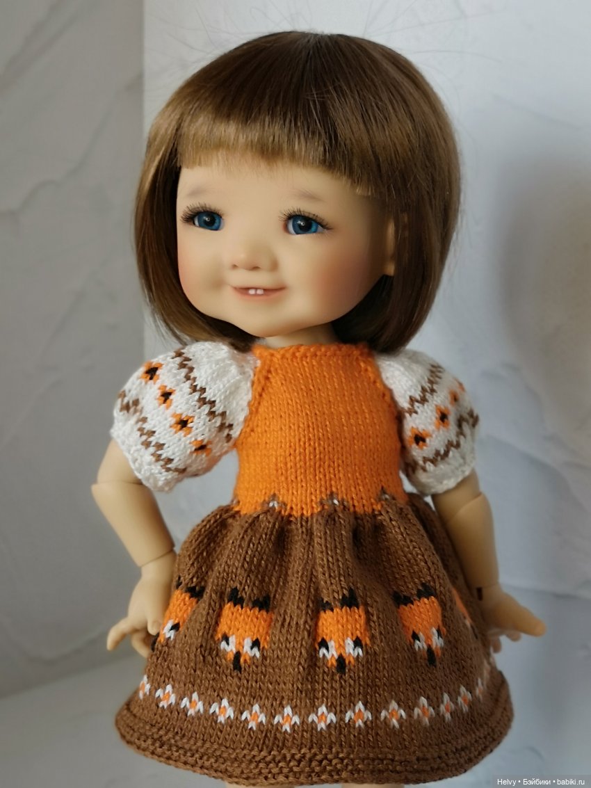 Платья с лисичками для Медовят (фото 2)