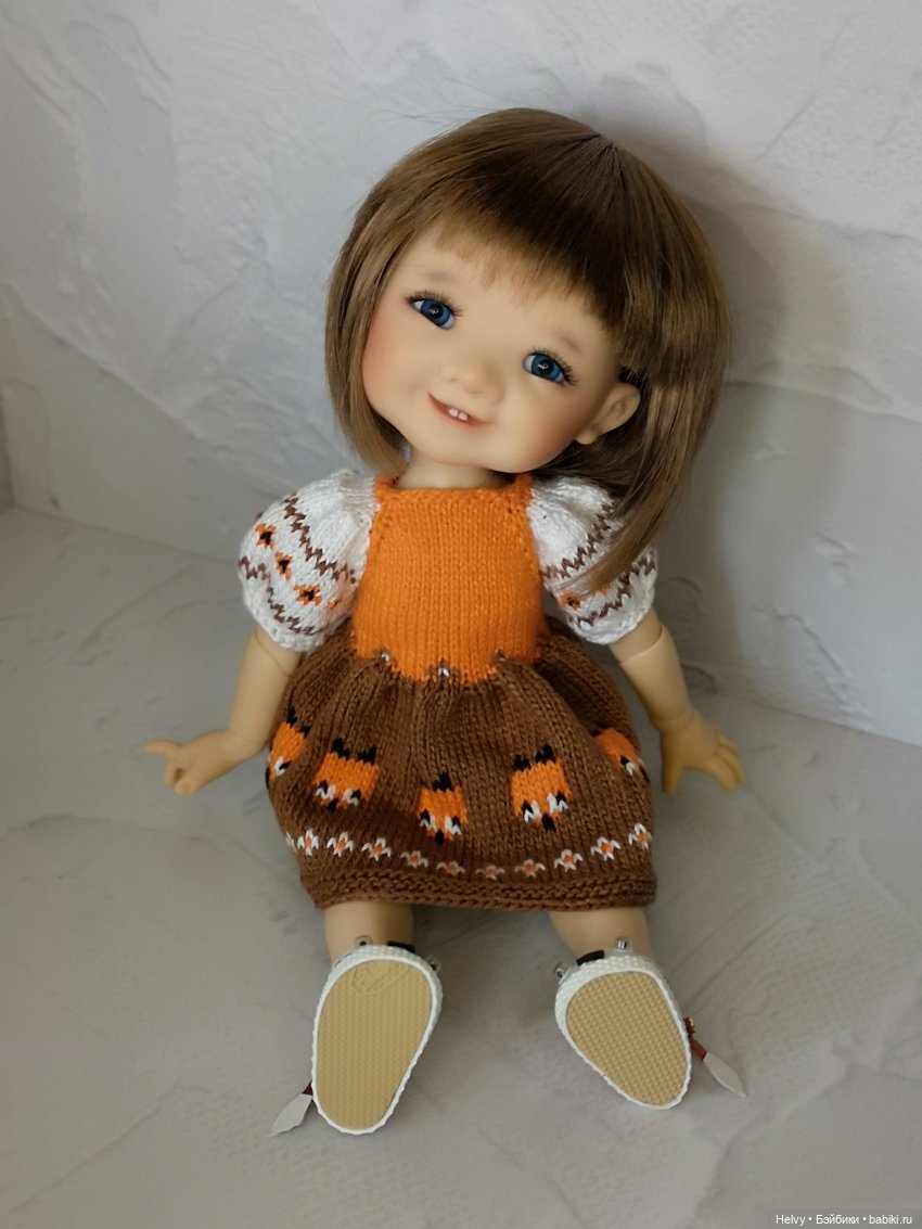 Платья с лисичками для Медовят