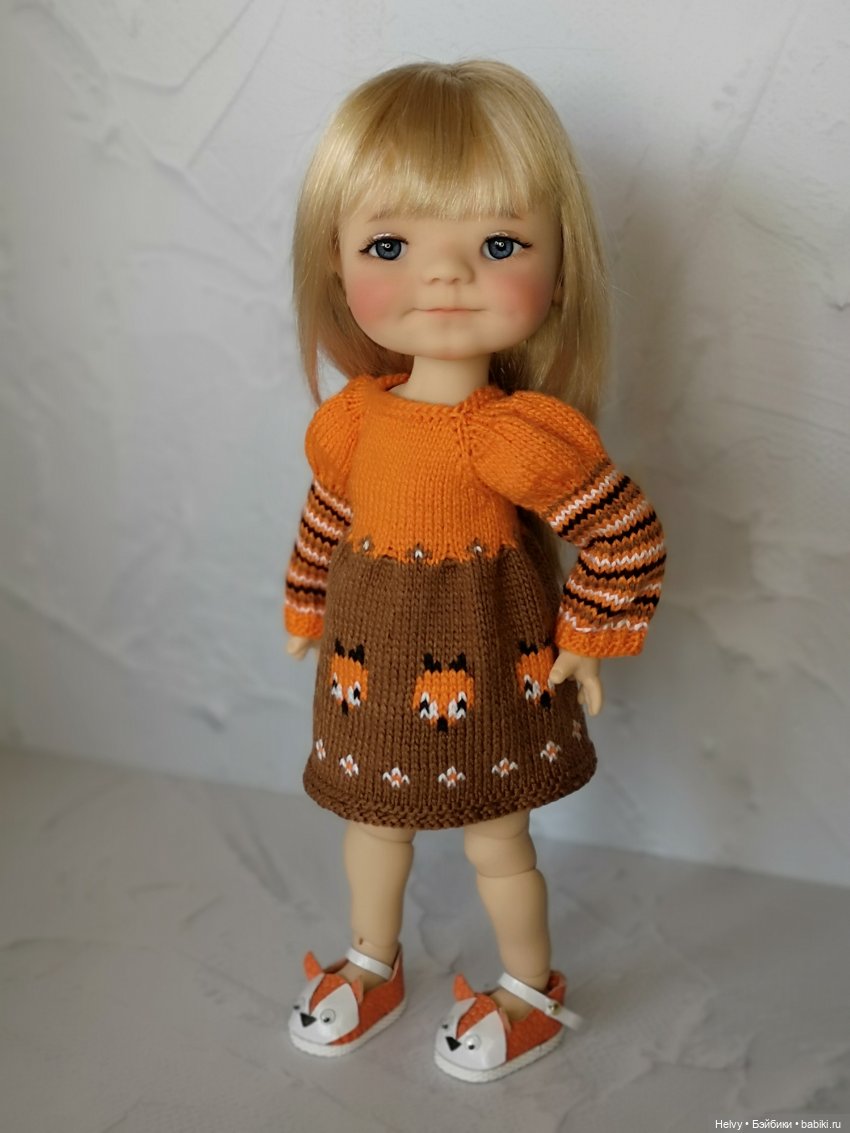 Платья с лисичками для Медовят (фото 4)