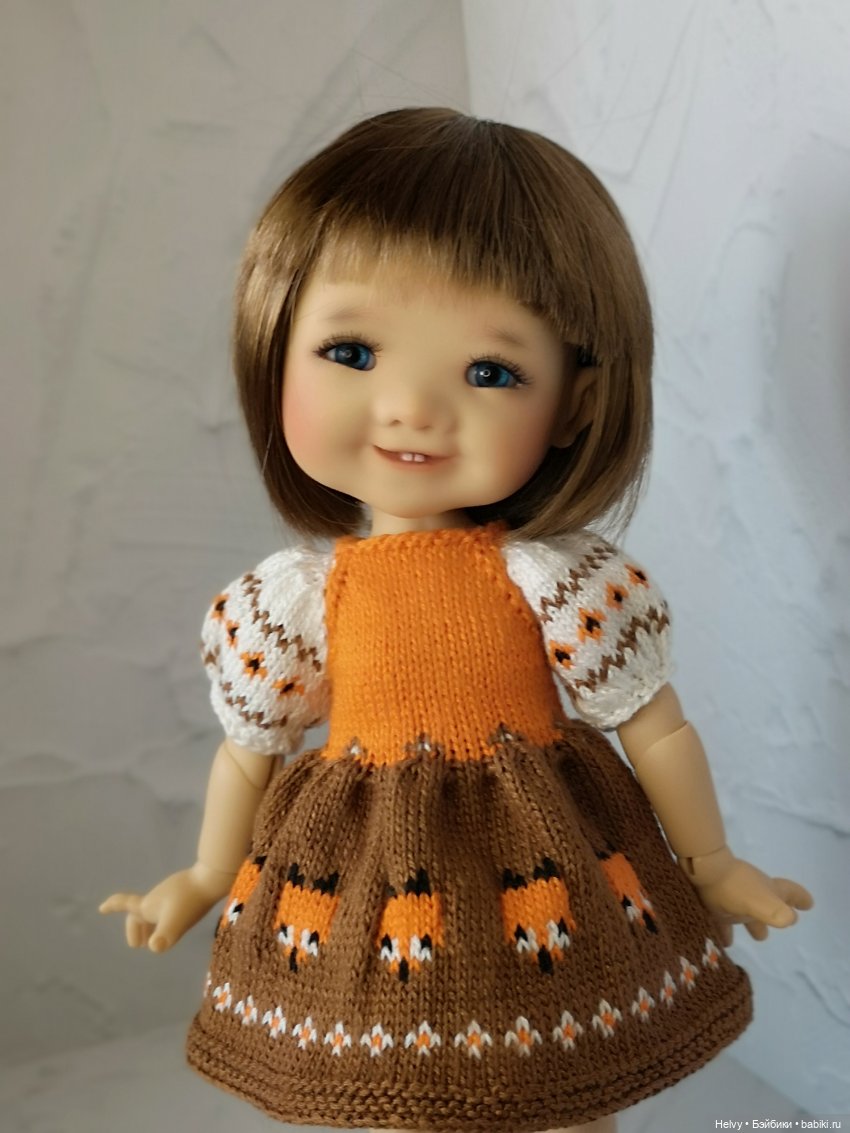 Платья с лисичками для Медовят (фото 3)