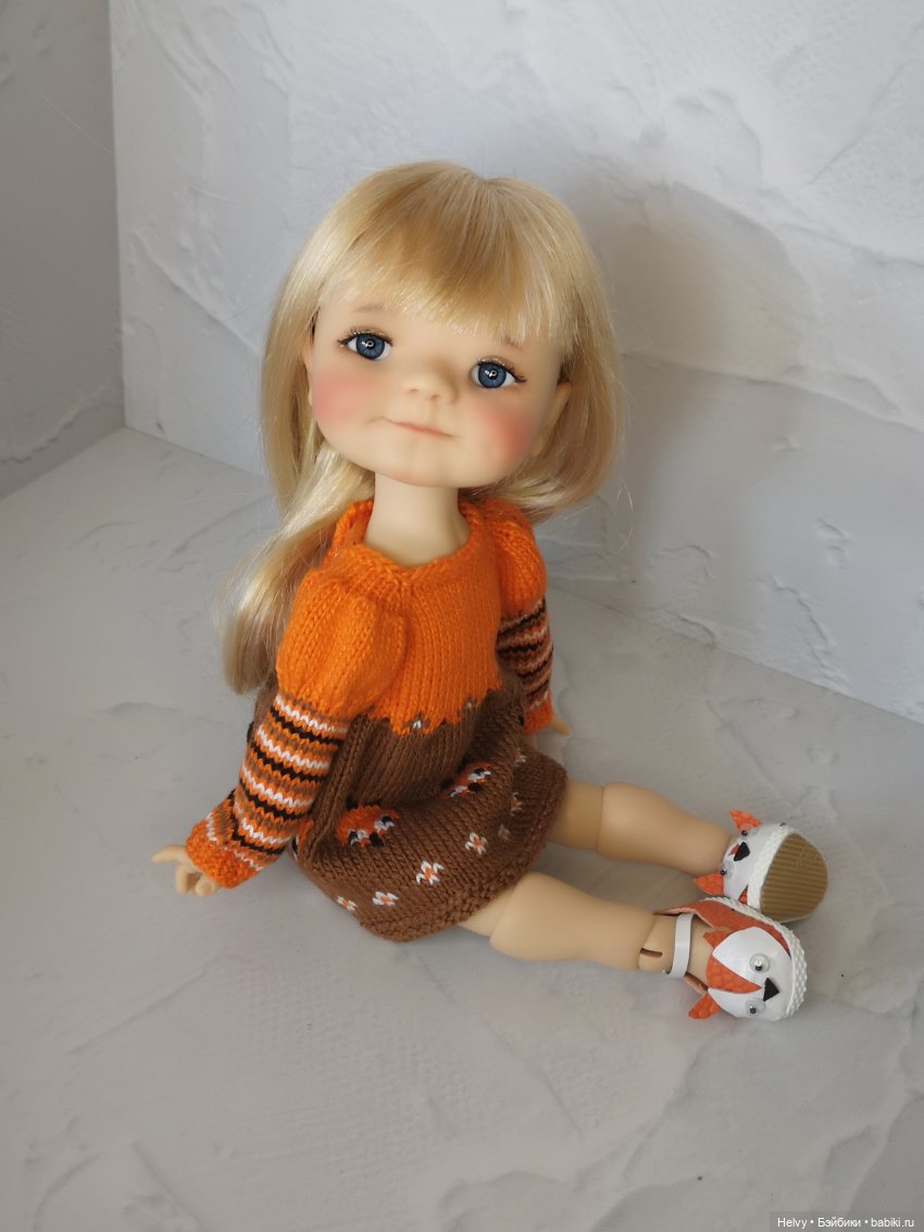 Платья с лисичками для Медовят (фото 10)