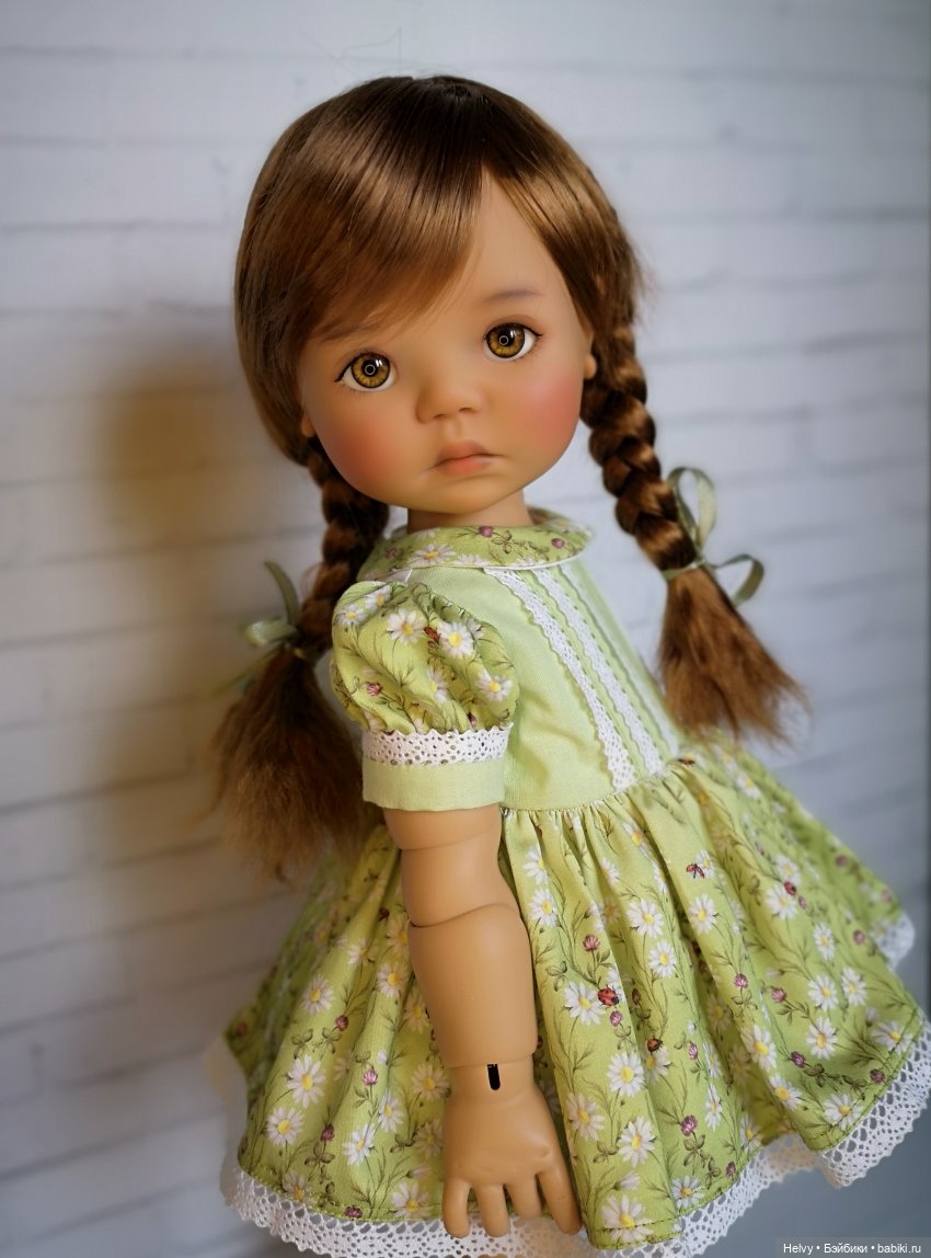 Любимая мамина кукла. Второе платье (фото 5)