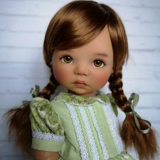 Любимая мамина кукла. Второе платье.