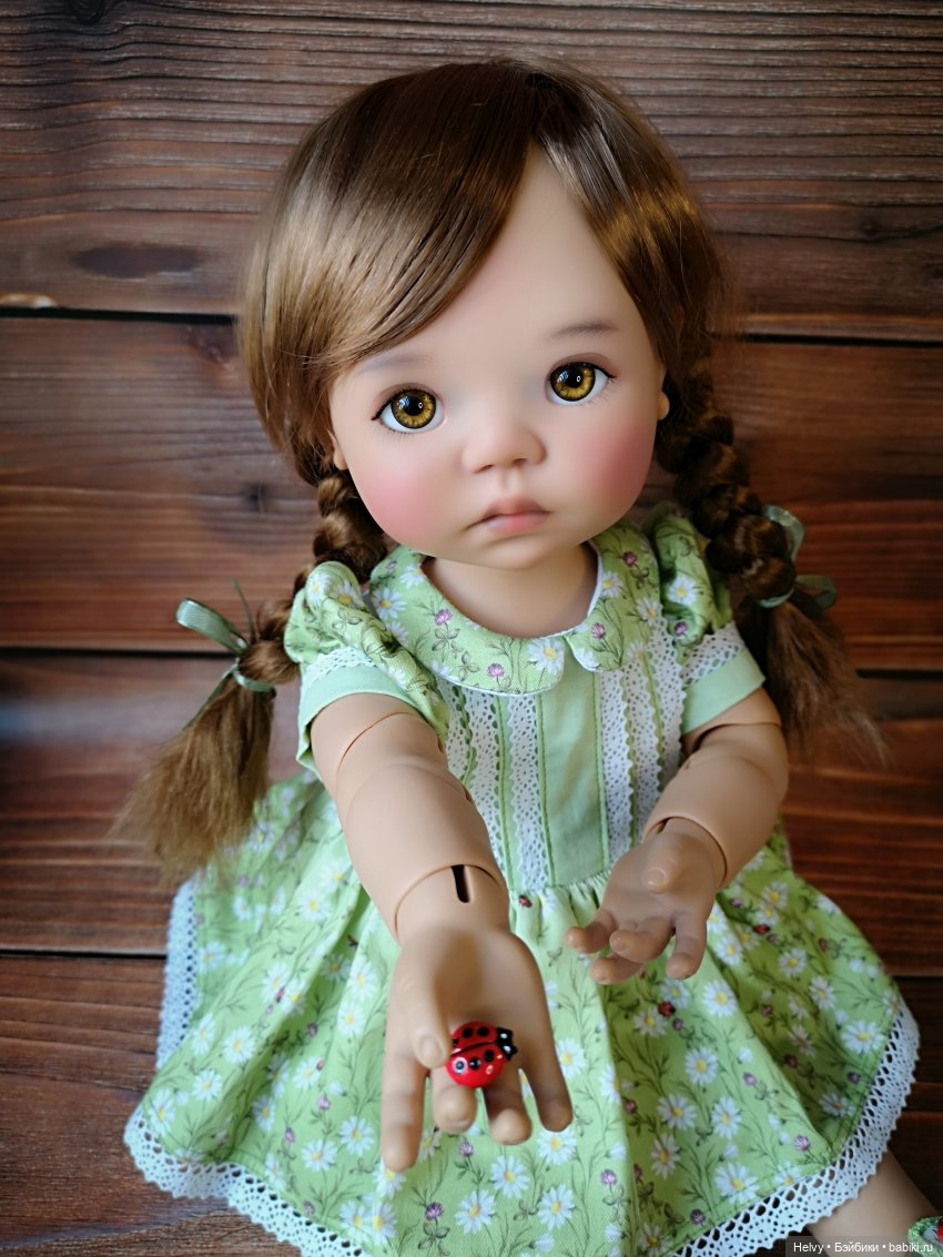 Любимая мамина кукла. Второе платье (фото 6)
