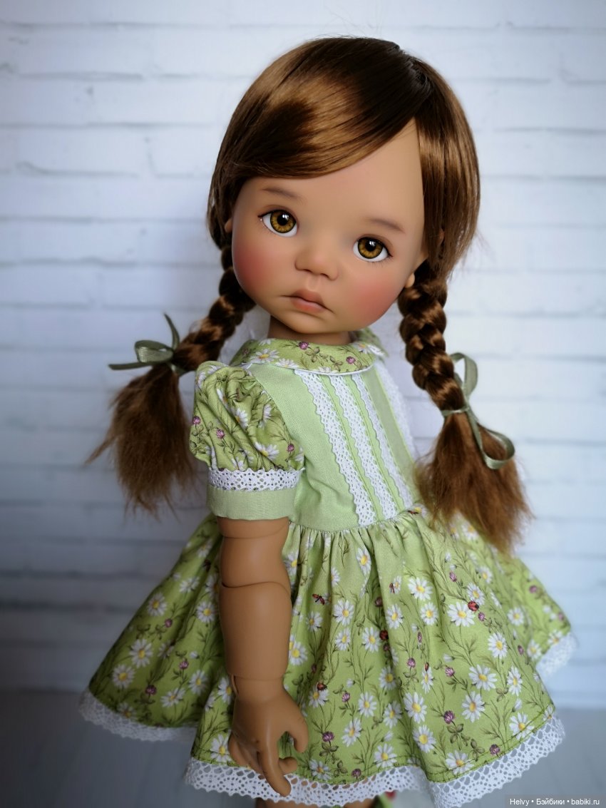 Любимая мамина кукла. Второе платье (фото 2)