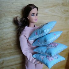 Подушки для кукол 1/6 размера