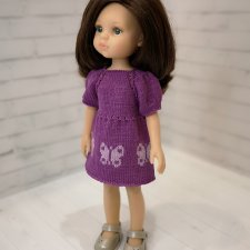 Платье для кукол Little darling и Paola Reina
