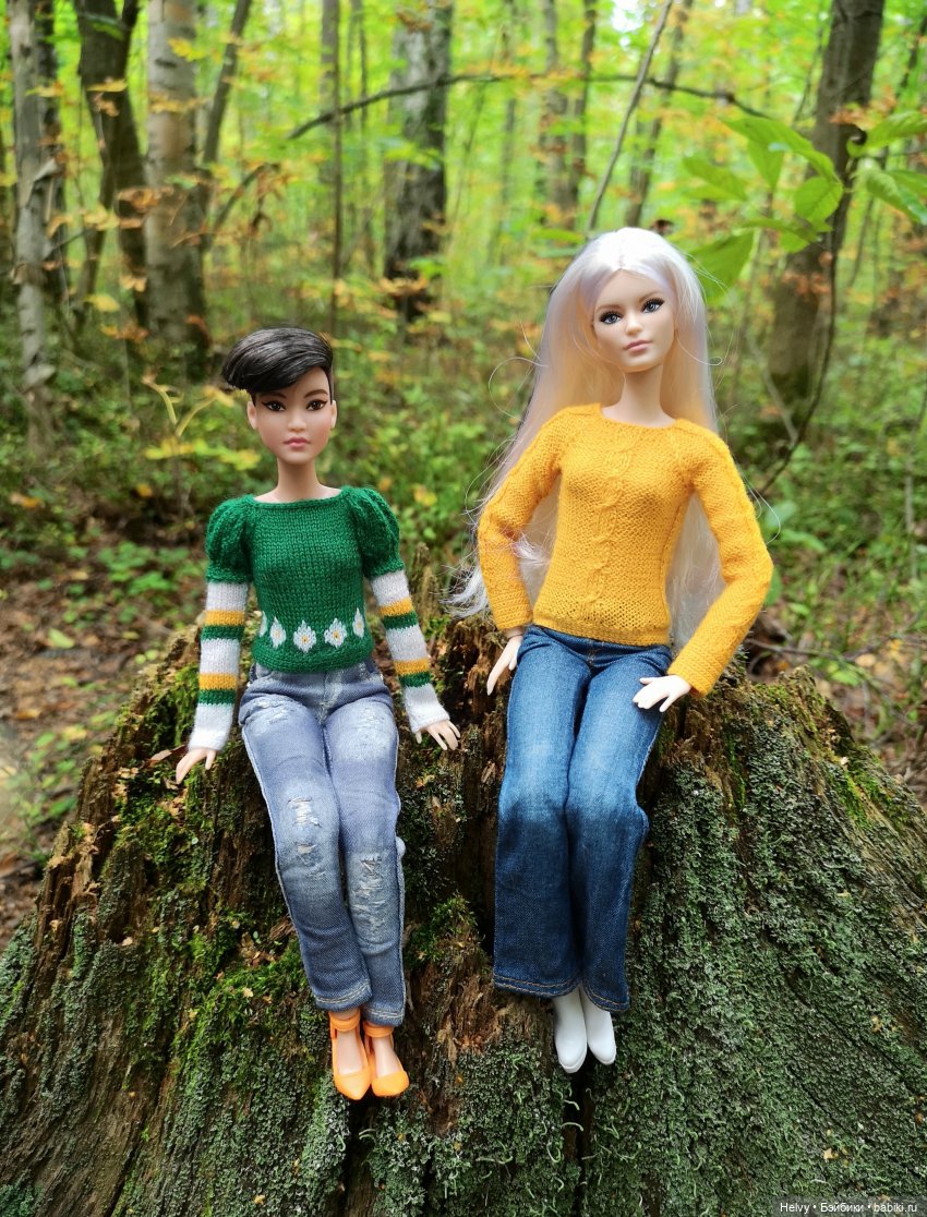 Осень с Barbie. Лесная фотосессия | Бэйбики Осень с Barbie. Лесная фотосессия (фото 5)