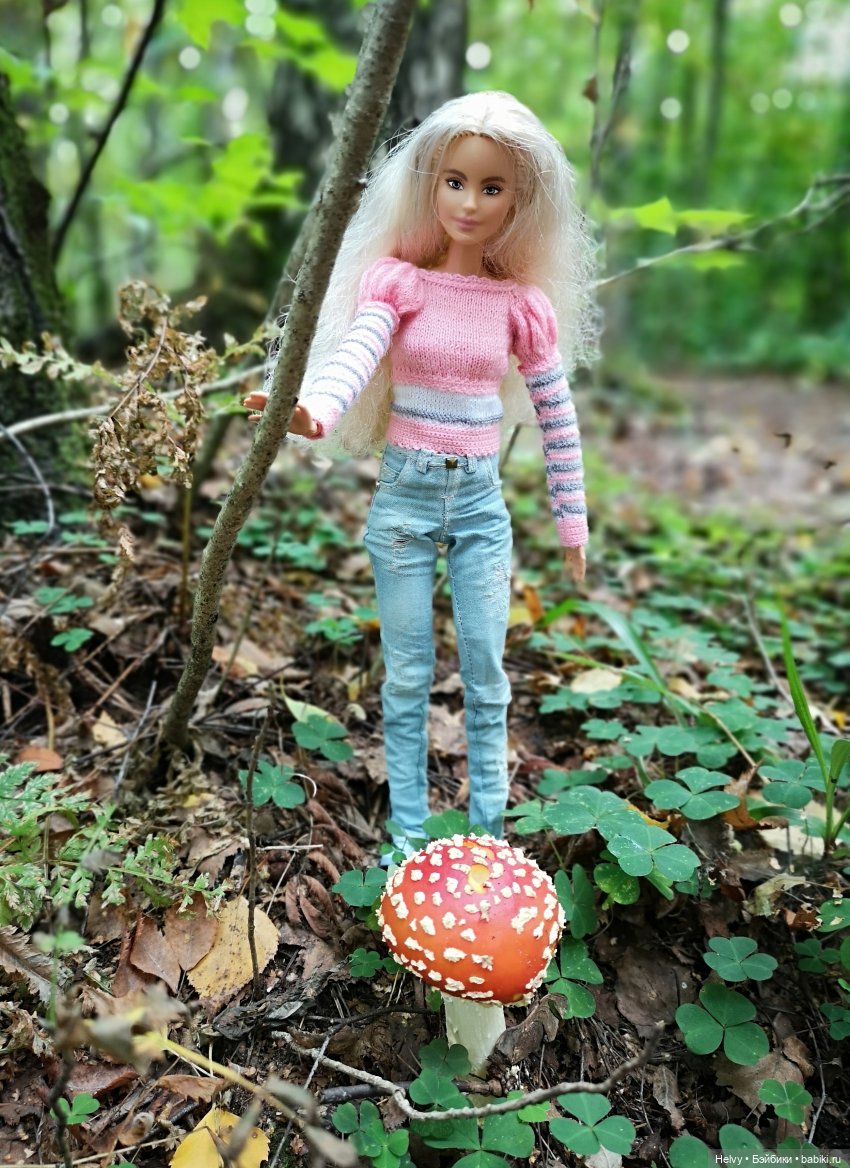 Осень с Barbie. Лесная фотосессия | Бэйбики Осень с Barbie. Лесная фотосессия (фото 4)