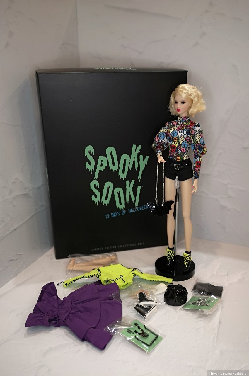 Куколка Spooky Sooki 13 Days Of Halloween