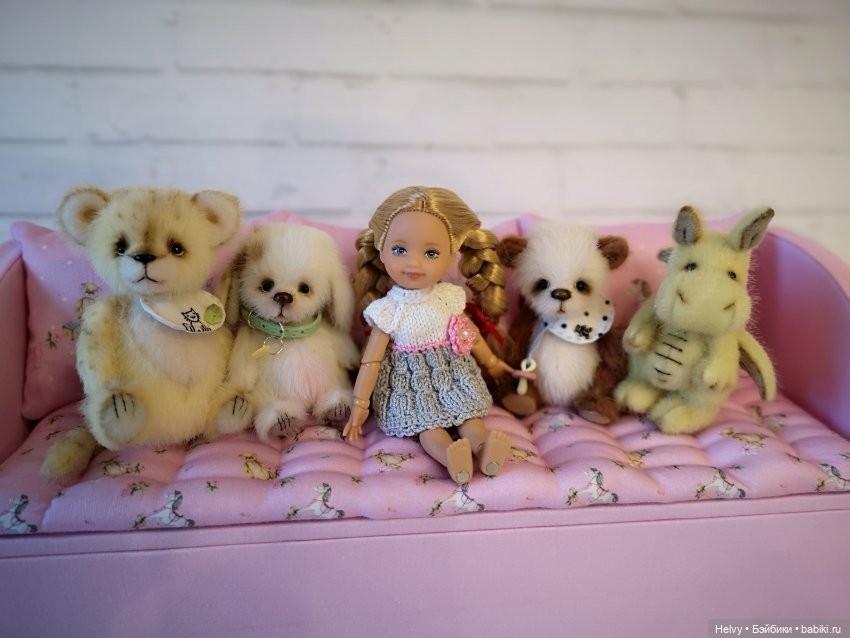 Малышка Келли — Куклы Kelly (Келли): Сестра Барби (фото 5)
