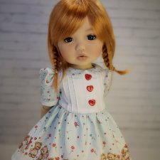 Платье для больших кукол Медоудолс (BB Meadowdolls)