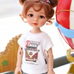 Футболка фирмы TTYA для кукол Woori, Paola Reina, Little Darling