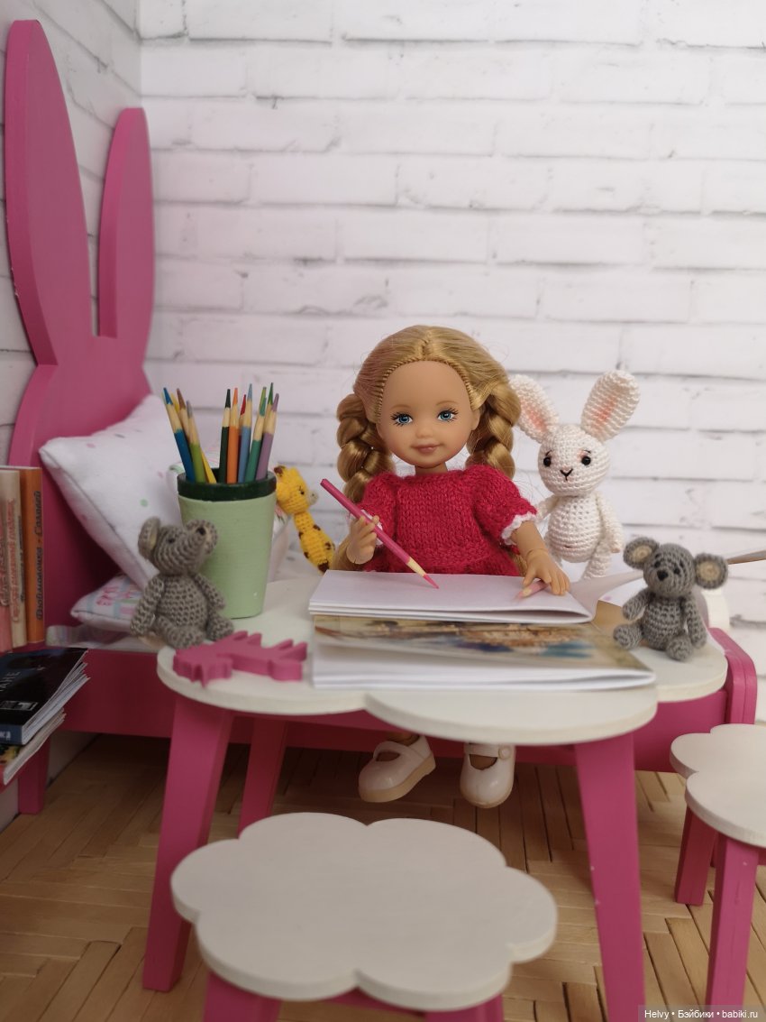 Келли и ее зайцы — Куклы Kelly (Келли): Сестра Барби