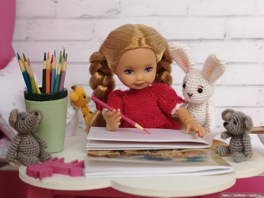 Келли и ее зайцы — Куклы Kelly (Келли): Сестра Барби