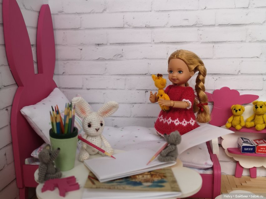 Келли и ее зайцы — Куклы Kelly (Келли): Сестра Барби