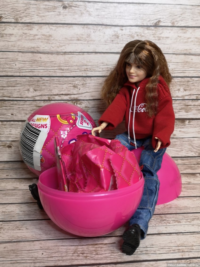 Зимняя прогулка с Герми или новые шарики Zuru (фото 10)