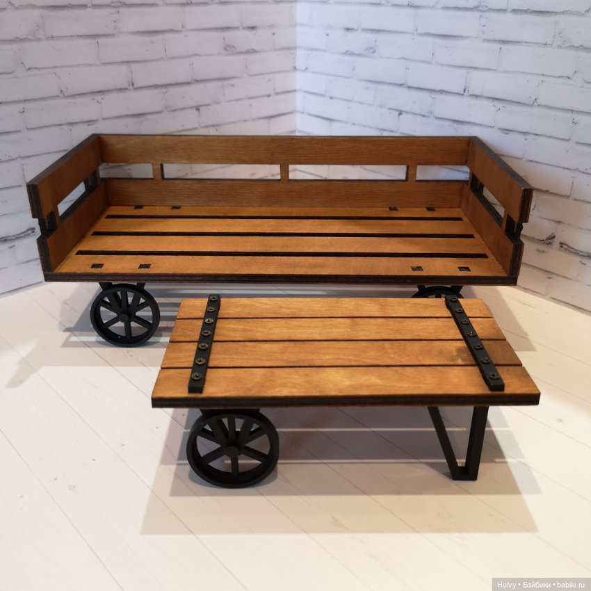 Мебель из фанерных заготовок ч.1