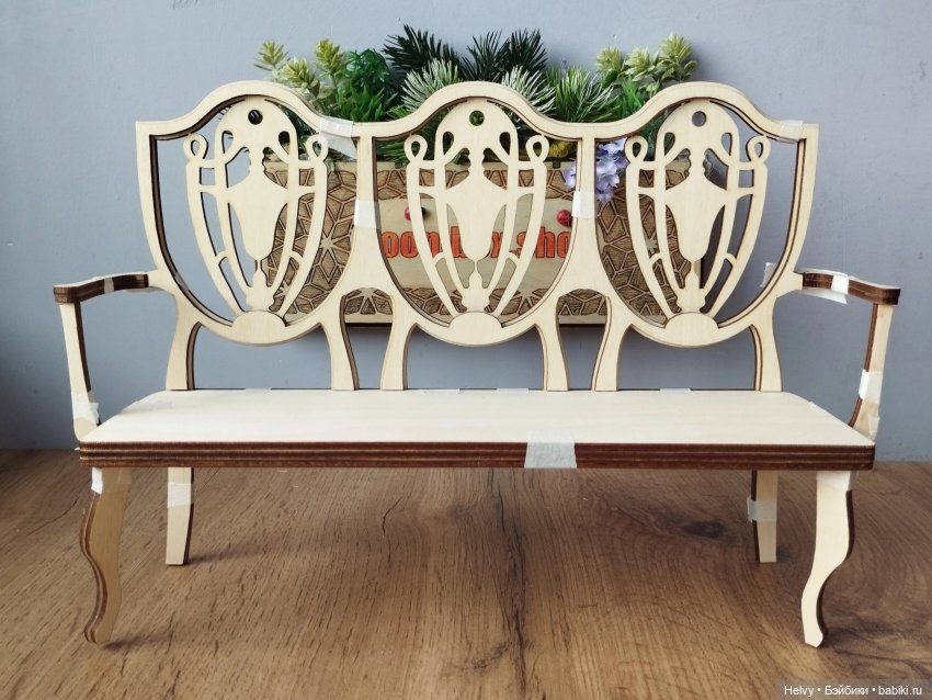 Мебель из фанерных заготовок ч.4