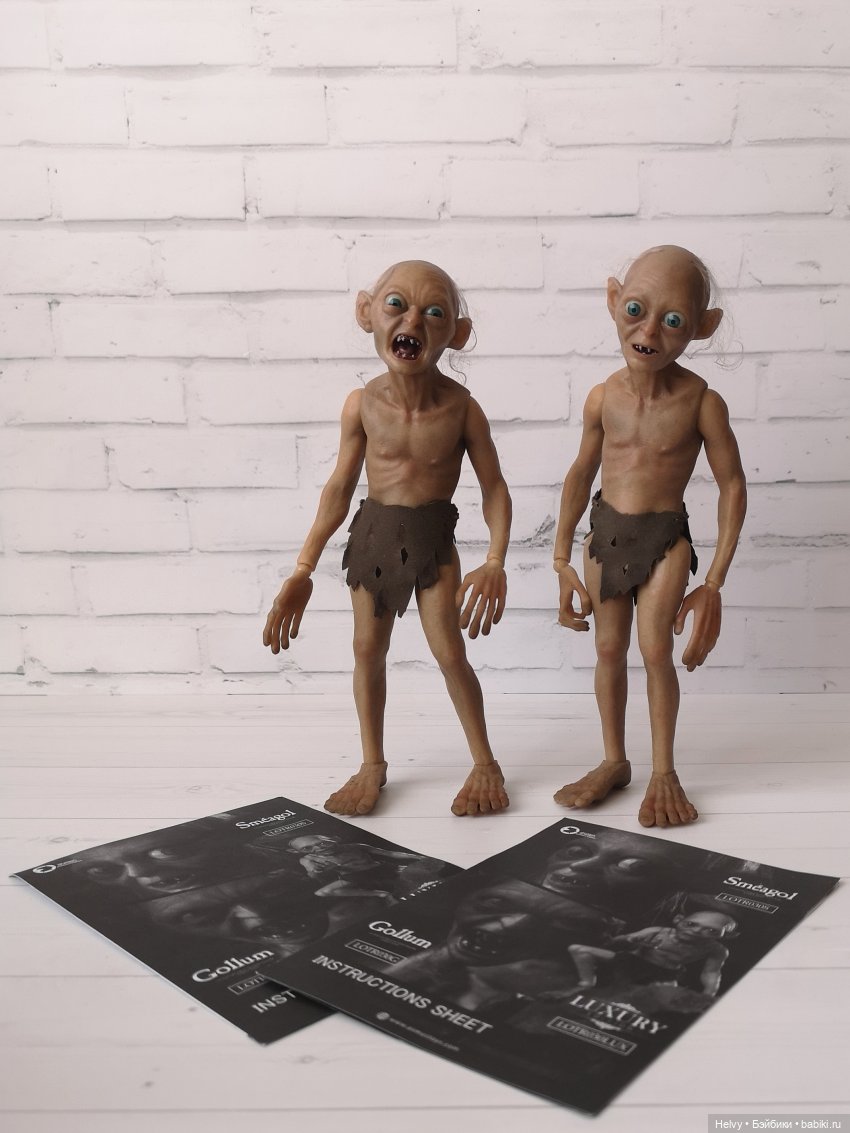 Смеагол и Голлум от Asmus toys