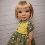 Платье для кукол Meadoudolls moppets