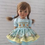 Платье с буфами для BB Meadowdolls