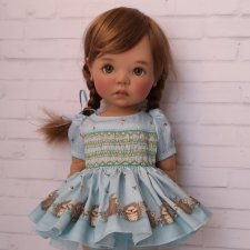 Платье с буфами для BB Meadowdolls