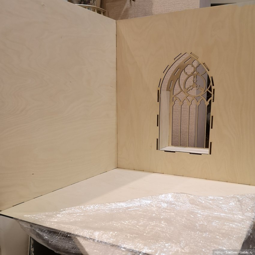 Румбокс "Библиотека". Стройка