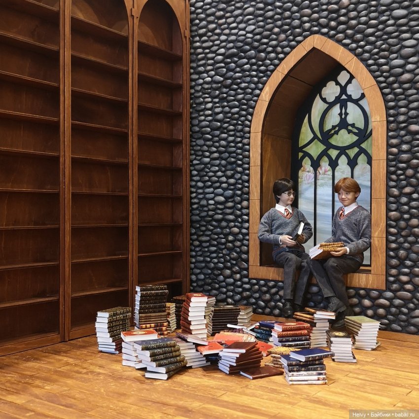 Румбокс "Библиотека". Стройка