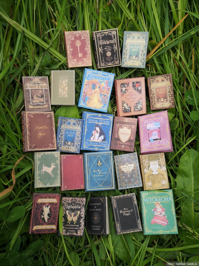 Миниатюрные книги 1/6 — Кукольная миниатюра своими руками: еда