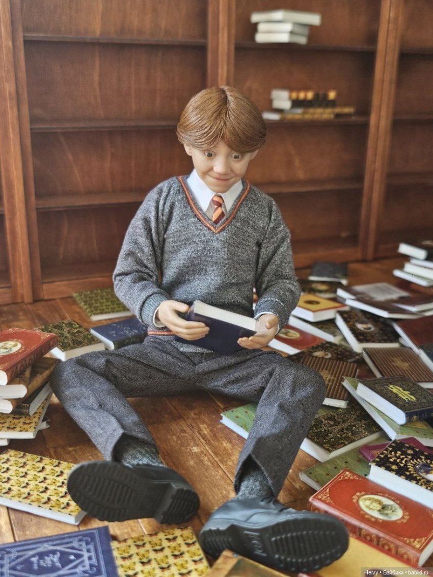 Миниатюрные книги 1/6 — Кукольная миниатюра своими руками: еда (фото 7)