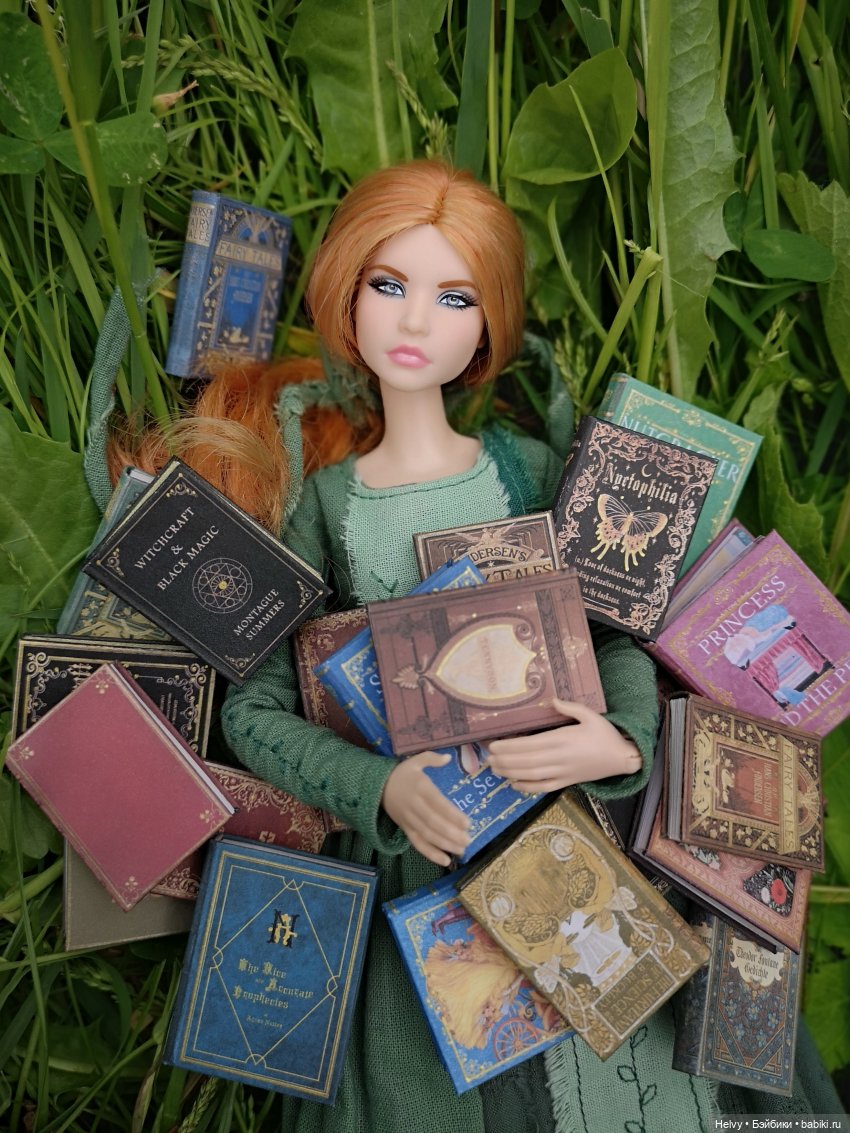 Миниатюрные книги 1/6 — Кукольная миниатюра своими руками: еда