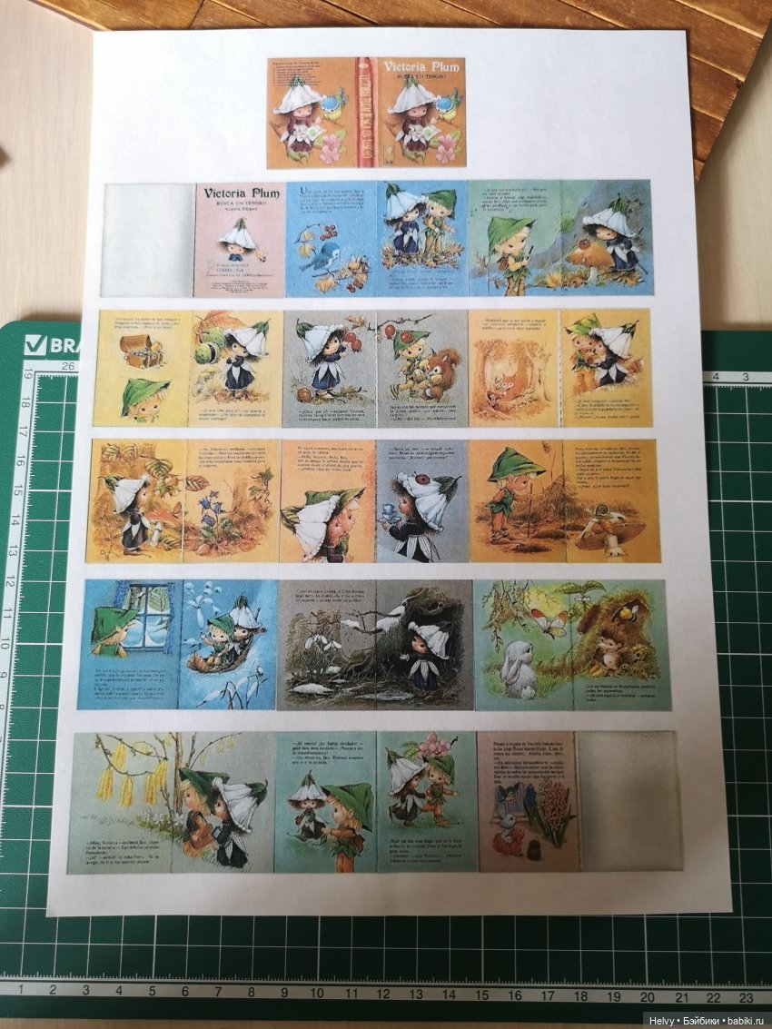 Миниатюрные книги 1/6 — Кукольная миниатюра своими руками: еда