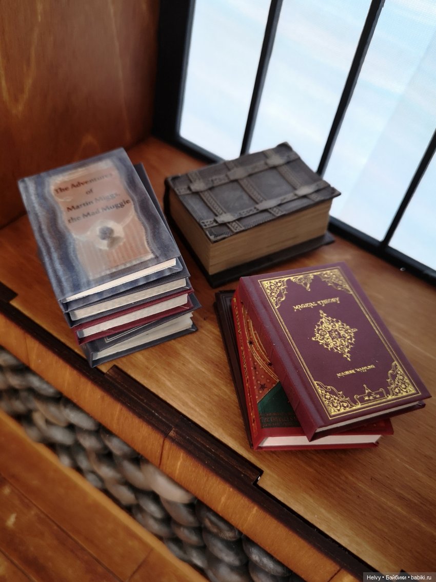 Миниатюрные книги 1/6 — Кукольная миниатюра своими руками: еда