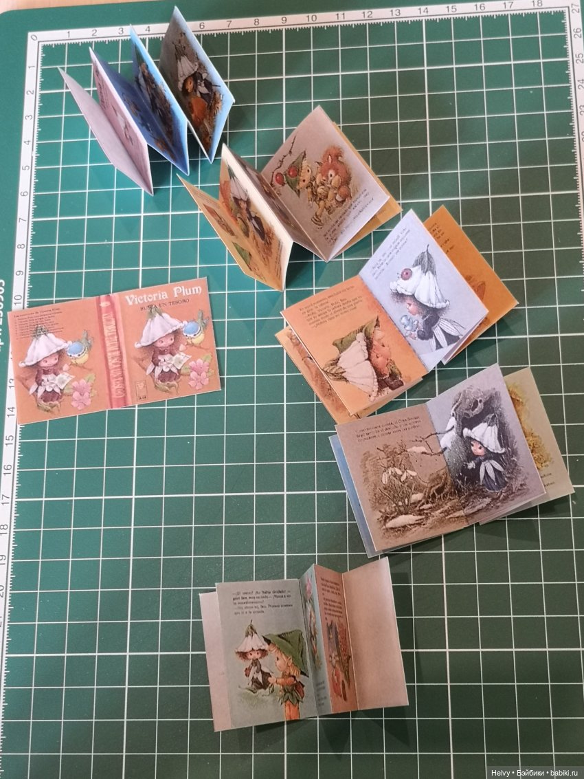 Миниатюрные книги 1/6 — Кукольная миниатюра своими руками: еда