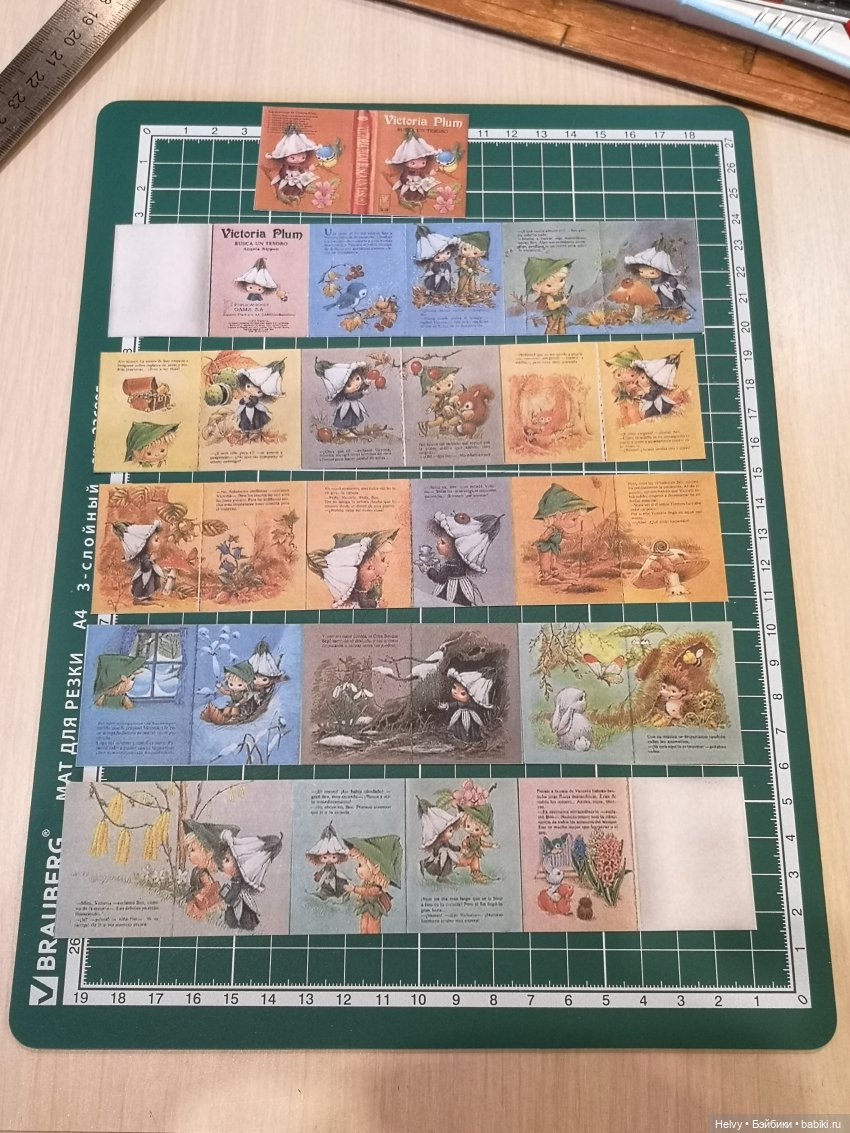 Миниатюрные книги 1/6 — Кукольная миниатюра своими руками: еда