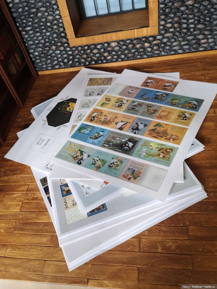 Миниатюрные книги 1/6 — Кукольная миниатюра своими руками: еда