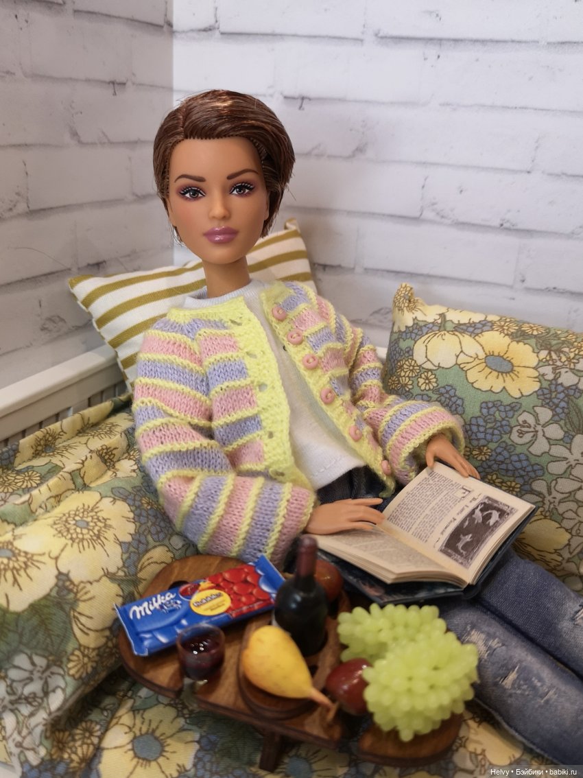 Миниатюрные книги 1/6 — Кукольная миниатюра своими руками: еда