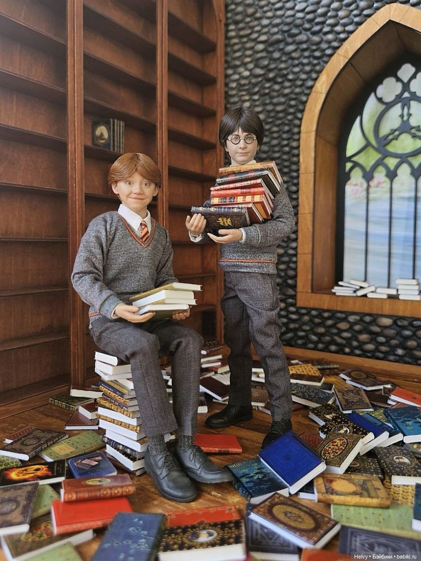 Миниатюрные книги 1/6 — Кукольная миниатюра своими руками: еда (фото 10)