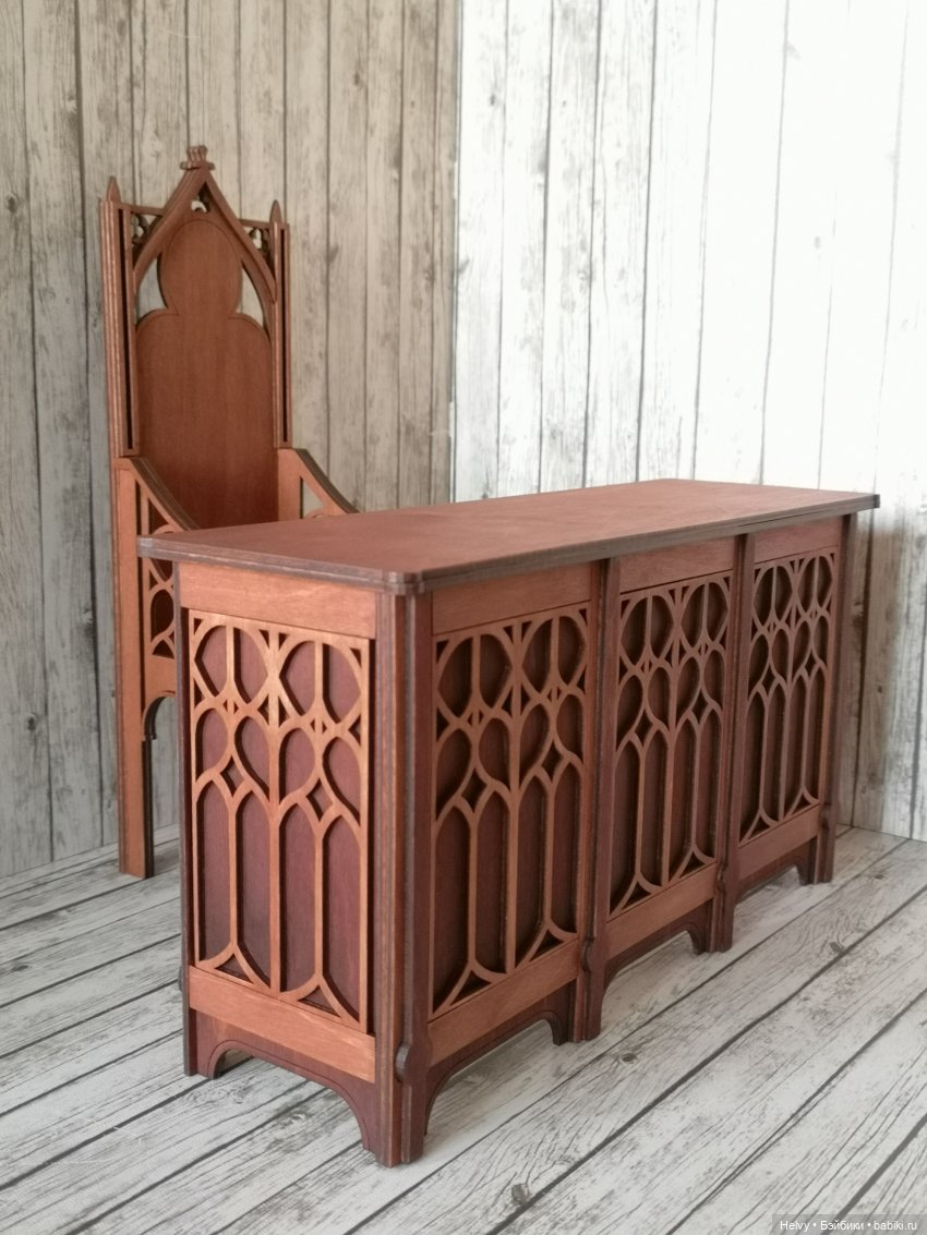 Румбокс "Библиотека". Мебель