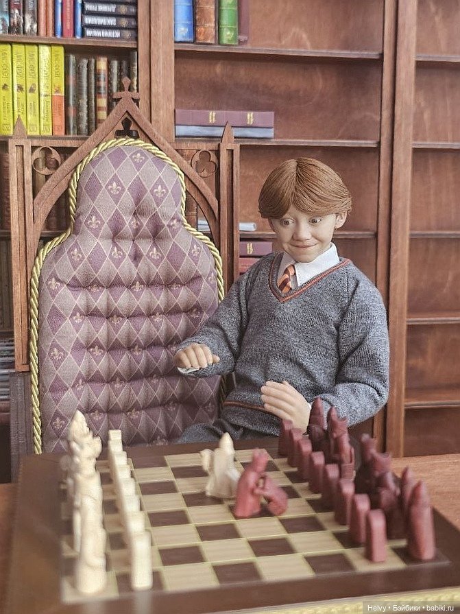 Румбокс "Библиотека". Мебель