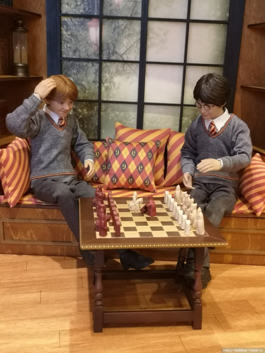 Уголок в гостиной Гриффиндора