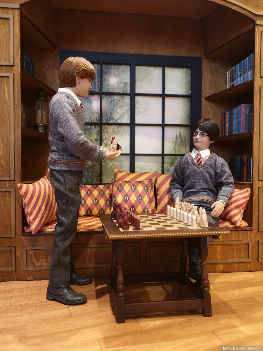 Уголок в гостиной Гриффиндора