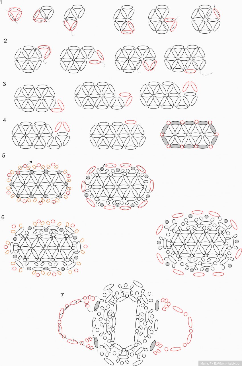 Кошелка с рисом — Одежда и обувь для кукол своими руками: фото (фото 4)