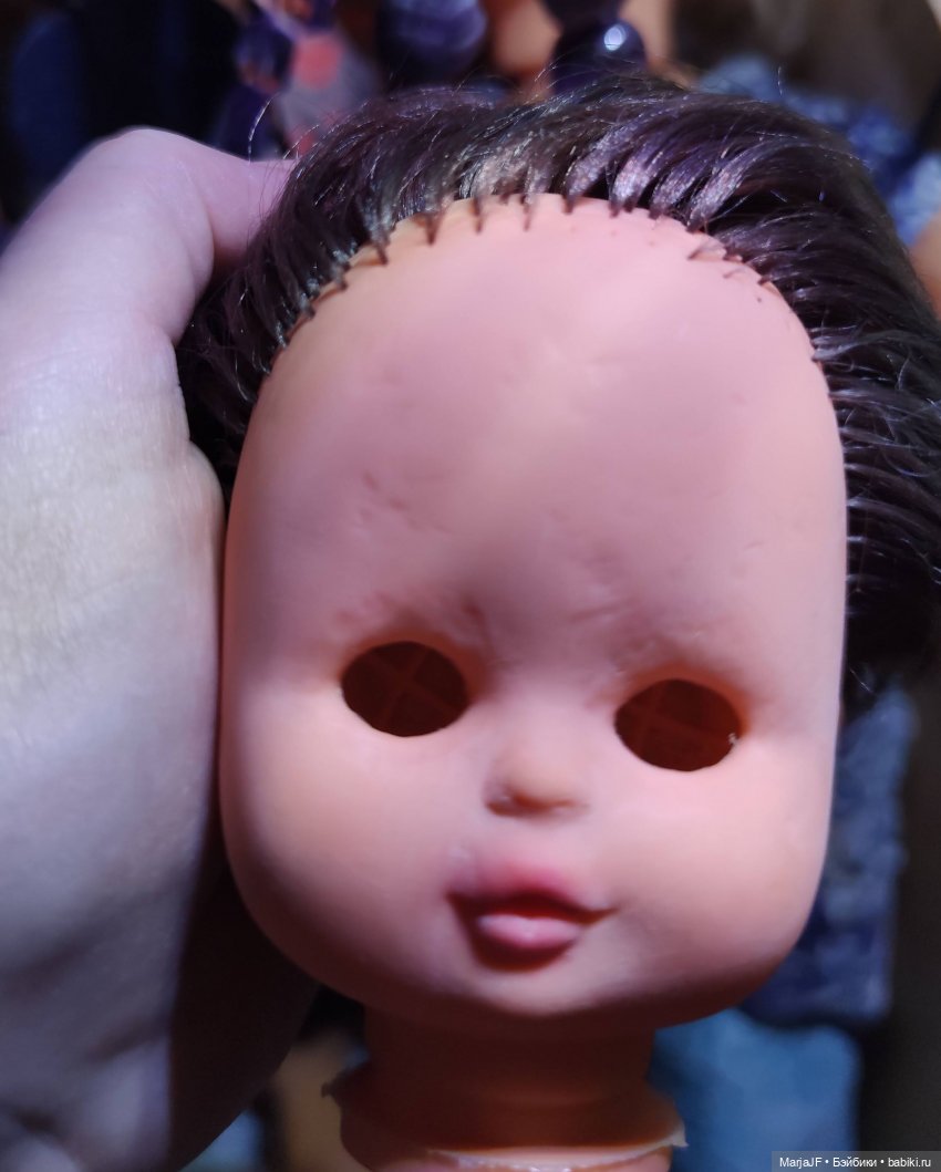 Плойка и ремонт — Реставрация и преображение кукол: ремонт (фото 3)